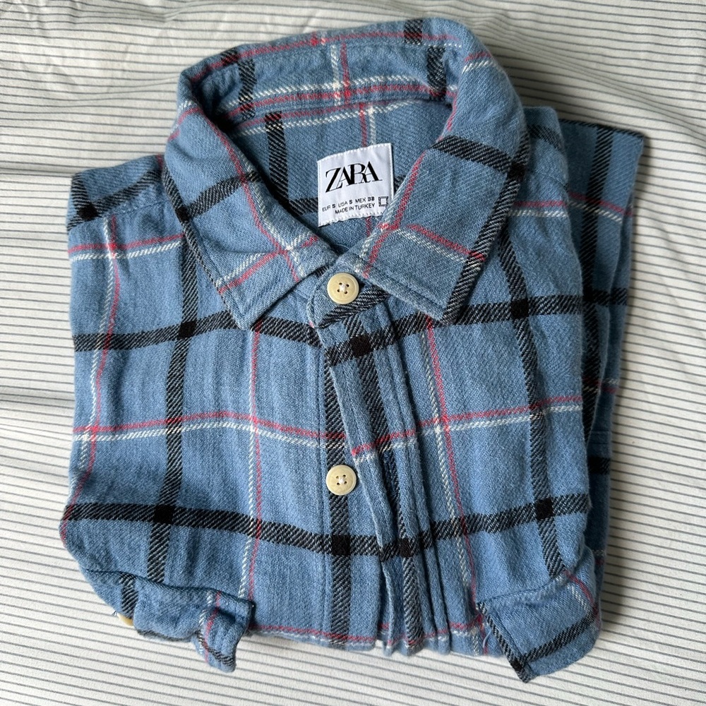Zara flannel shirt - Picture 5 of 6